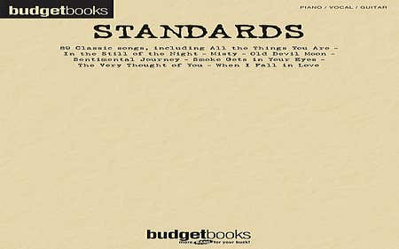 Budget Books Standards Pvg