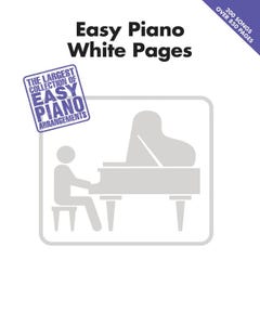 Easy Piano White Pages / Various (Hal Leonard)