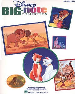 Disney Big Note Collection Bn Pno