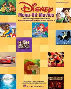 disney mega hit movies for easy piano / DISNEY (HAL LEONARD)