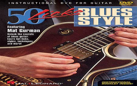 Licks 50 Blues Style Dvd