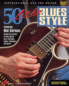 Licks 50 Blues Style Dvd