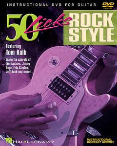Licks 50 Rock Style Gtr Dvd