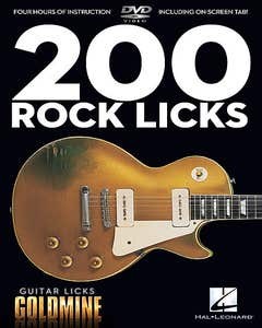 Guitar Licks Goldmine 200 Rock Licks Dvd