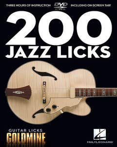 Guitar Licks Goldmine 200 Jazz Licks Dvd