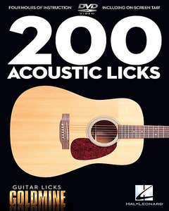 Guitar Licks Goldmine 200 Acoustic Licks Dvd