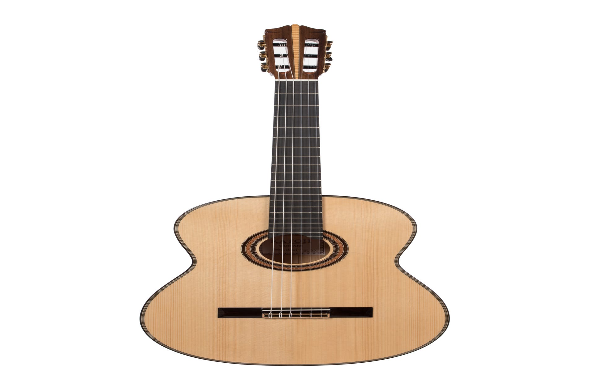 Katoh KSF CUSTOM Flamenco Guitar w/Case - Solid Spruce