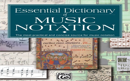 Essential Dictionary Of Music Notation