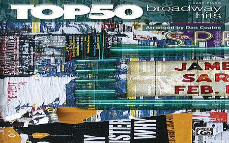 Top 50 Broadway Hits Easy Piano Arr Coates