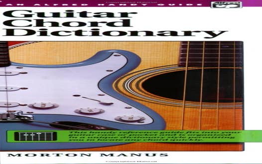 Handy Guide Guitar Chord Dictionary