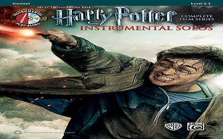 Harry Potter Instrumental Solos Clarinet Bk/Cd