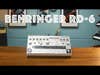 Behringer RD6-BB Analog Drum Machine - Blueberry