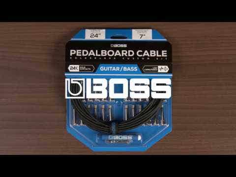 Boss Solderless Pedalboard Cable Kit - 12 Connectors