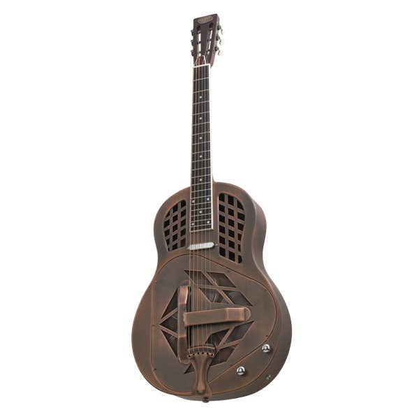 Bourbon Street Tricone Resonator Guitar w Pickup Case Matte