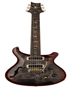 Paul Reed Smith (PRS) 40th Anniversary Custom 24-08 Semi Hollow Limited Edition - Charcoal Cherry Burst