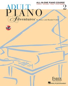 Piano Adventures Adult All In One Bk 2 Bk/2Cds