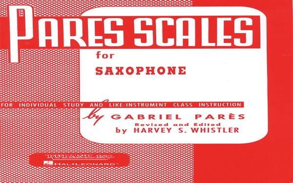 Pares Scales Saxophone