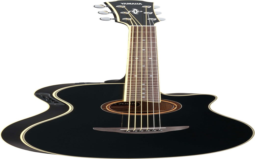 Yamaha APX700II Acoustic Electric Guitar - Black