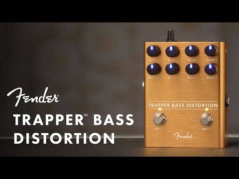 Fender Trapper Bass Distortion Pedal