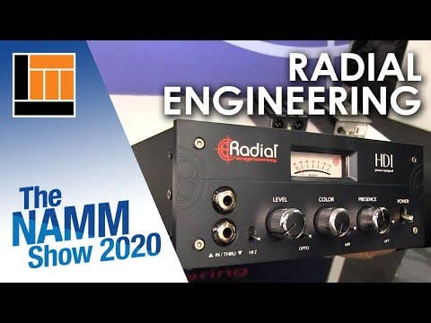Radial HDI High Definition Studio Grade Direct Box / DI
