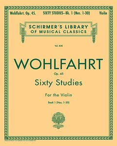 Wohlfahrt - 60 Studies Op 45 Bk 1 Violin