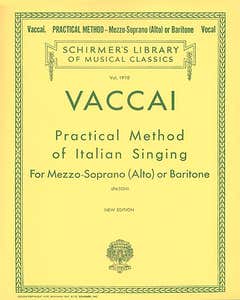 Practical Method of Italian Singing - Mezzo Soprano/Alto/Baritone / VACCAI (SCHIRMER)