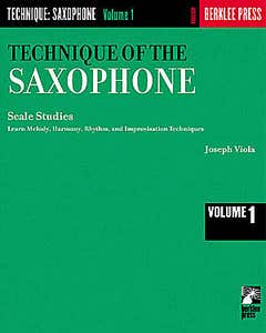 TECHNIQUE OF THE SAX BK 1 SCALE STUDIES