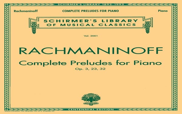Rachmaninoff - Complete Preludes For Piano