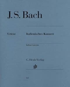 JS BACH ITALIAN CONCERTO BWV 971 FOR PIANO SOLO URTEXT HENLE ED