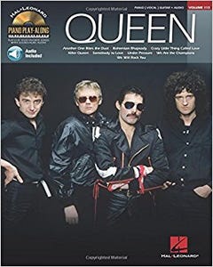 queen piano play along bk/cd / QUEEN 
