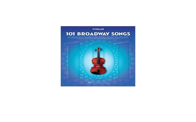 101 Broadway Songs For Violin