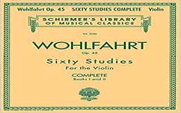Wohlfahrt - 60 Studies Op 45 Violin Complete Bks 1-2