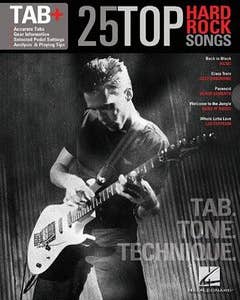 25 Top Hard Rock Songs Tab Tone Technique