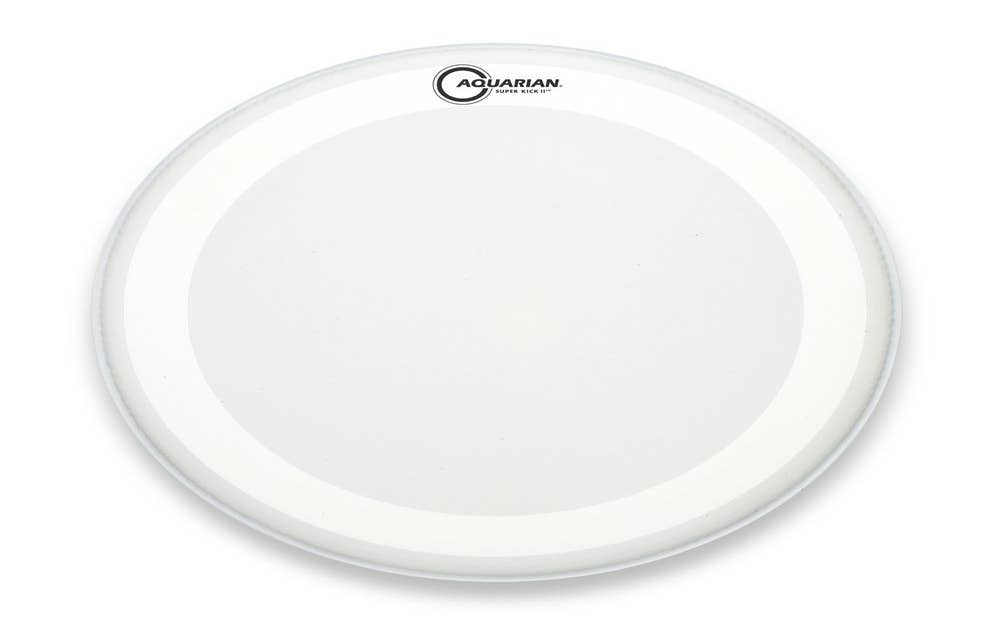 Aquarian 20 Inch Bass Drum Head Coated 2 Ply Tcskii20 Super-Kick II