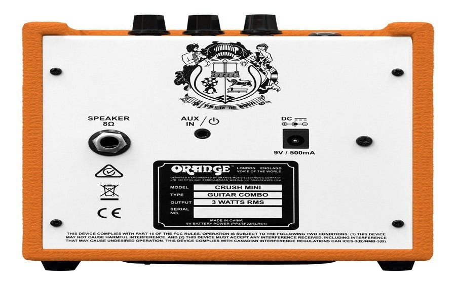Orange Crush Mini Guitar Combo