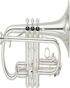 Yamaha YCR2610SIII British Style Silver Plated Cornet (YCR-2610III)