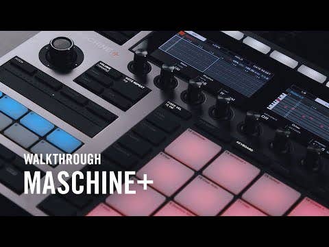 Native Instruments Maschine PLUS Standalone Production System