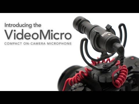 RODE VideoMicro Compact On-Camera Microphone