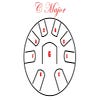 Pearl Percussion Awakening Tongue Drum - C Major