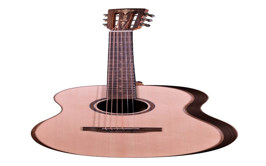 Crafter GRAND MINO Mid-Body Acoustic Electric Guitar - Spruce/Rosewood