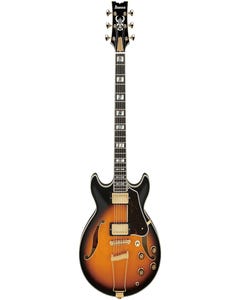 Ibanez AM2000H BS Prestige Electric Guitar W/Case - Brown Sunburst