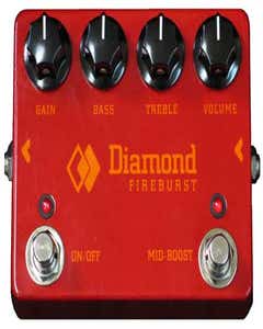 Diamond Fireburst Fuzz/Distortion Pedal