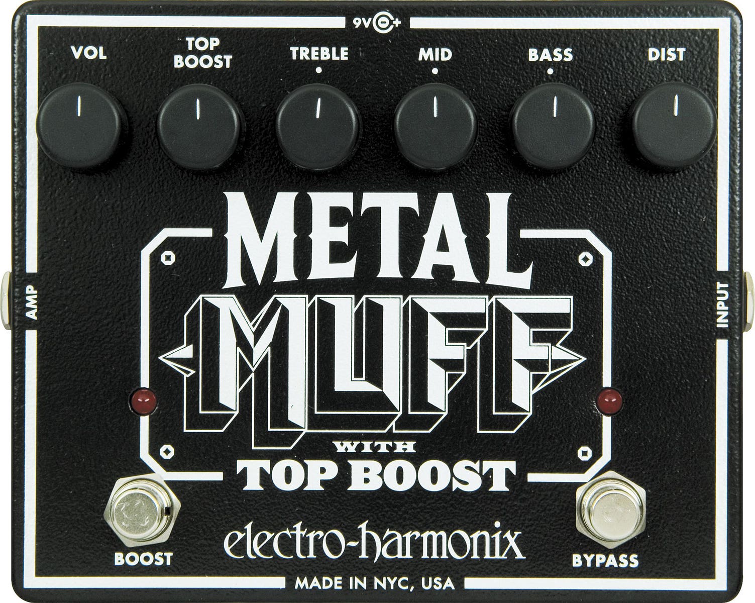Electro Harmonix Metal Muff w/Top Boost Distortion Pedal