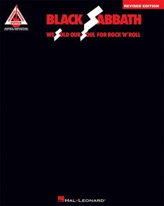 BLACK SABBATH: WE SOLD OUR SOUL FOR ROCK AND ROLL - GUITAR TAB (HAL LEONARD)