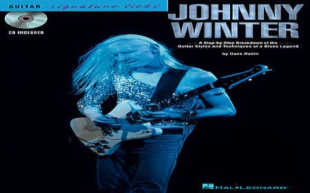Johnny Winter Sig Licks Bk/Cd Gtr Tab