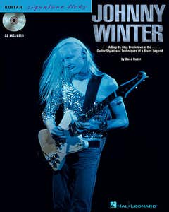 Johnny Winter Sig Licks Bk/Cd Gtr Tab