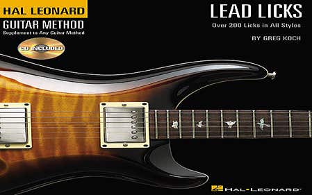 Hl Guitar Method Lead Licks Bk/Cd