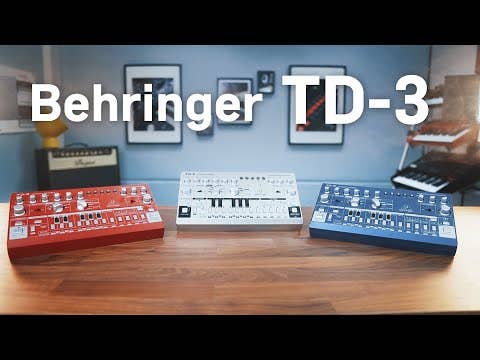 Behringer TD-3-RD Analog Bass Line Synthesizer
