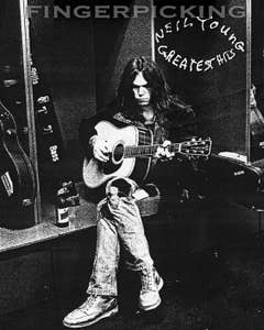 Fingerpicking Neil Young Notes And Tab