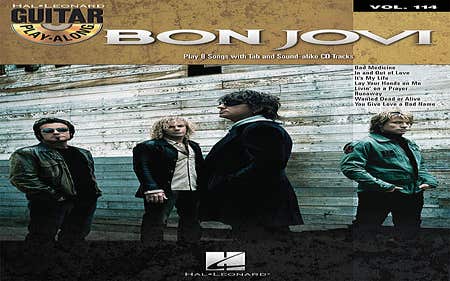 Bon Jovi Guitar Play Along V114 Bk/Cd